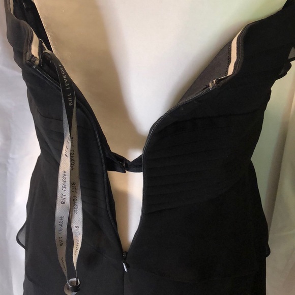 Bill Levkoff Layered Chiffon Bridesmaid Dress - Picture 12 of 13